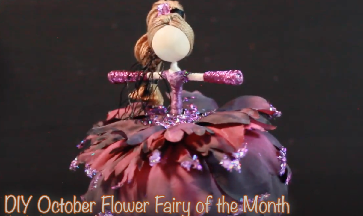 DIY Doll Making | October Flower Fairy of the Month | How To Make a Flower Fairy Doll DIY Doll Making | October Flower Fairy of the Month | How To Make a Flower Fairy Doll