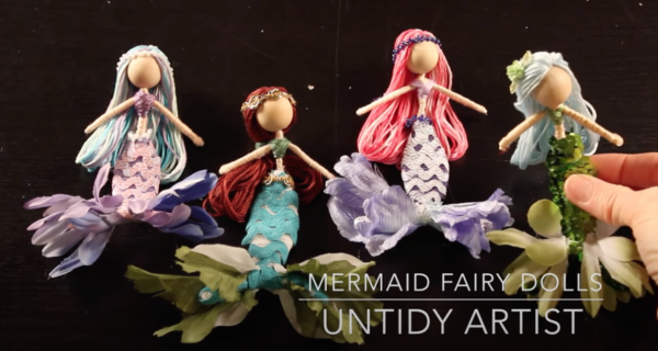 DIY Tutorial On How To Make Mermaid Fairy Dolls DIY Tutorial On How To Make Mermaid Fairy Dolls