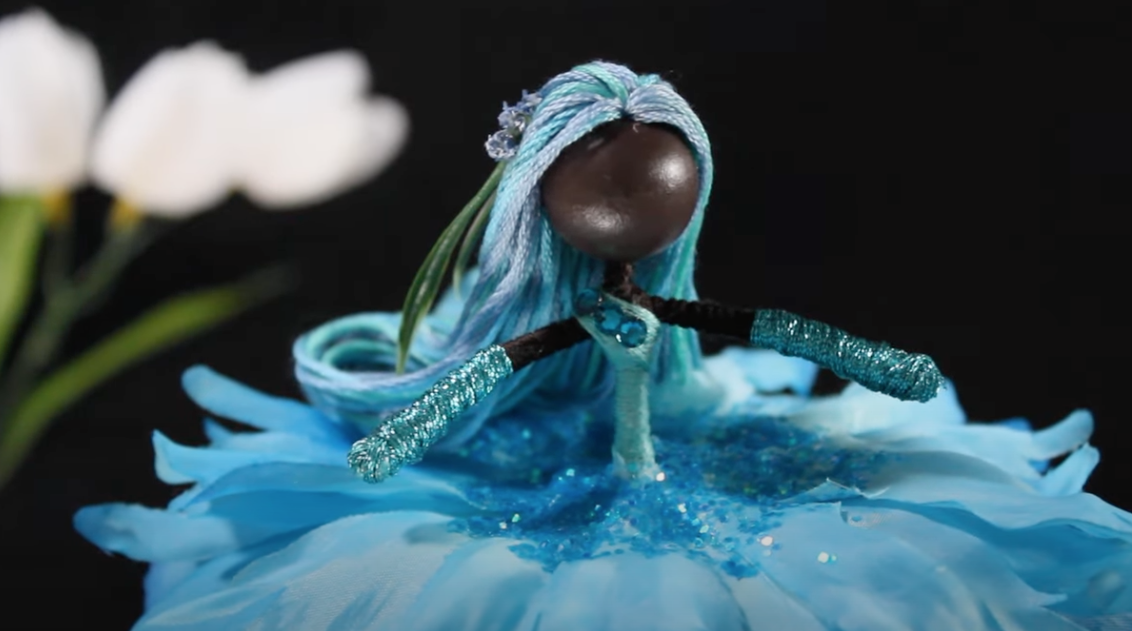 Flower fairy doll march 2021 March birthstone flower fairy doll