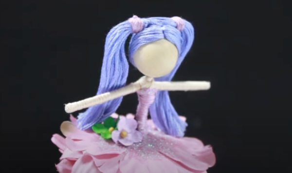 DIY High Pigtail Hairstyle for Fairy Dolls DIY High Pigtail Hairstyle for Fairy Dolls