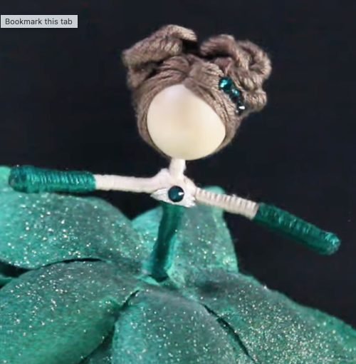 DIY May Birthstone Fairy | DIY Fairy | Easy Doll Making Tutorial | Emerald Flower Fairy