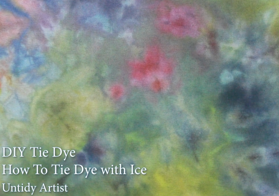How To Tie Dye | DIY Tie Dye with Ice | Tie-Dye with Ice Technique How To Tie Dye | DIY Tie Dye with Ice | Tie-Dye with Ice Technique